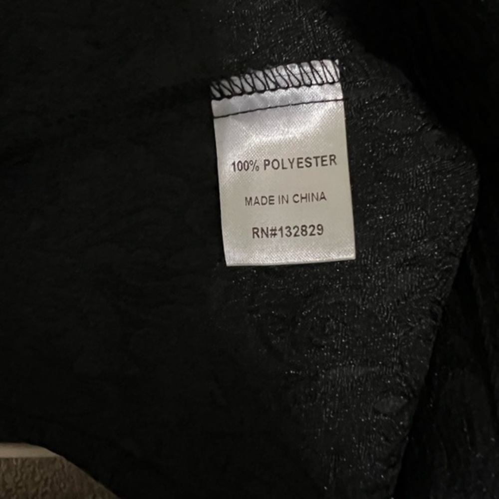 Jacquard Mini Slit Dress in Black Party Cocktail Size XS - Picture 4 of 10